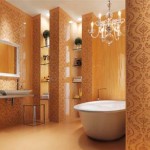 Royal bathroom wallpapers decor