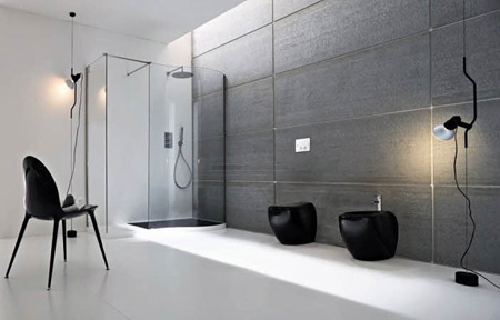 Very large bathroom interior decor