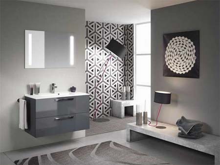 Moderm Men Bathroom Interior Style